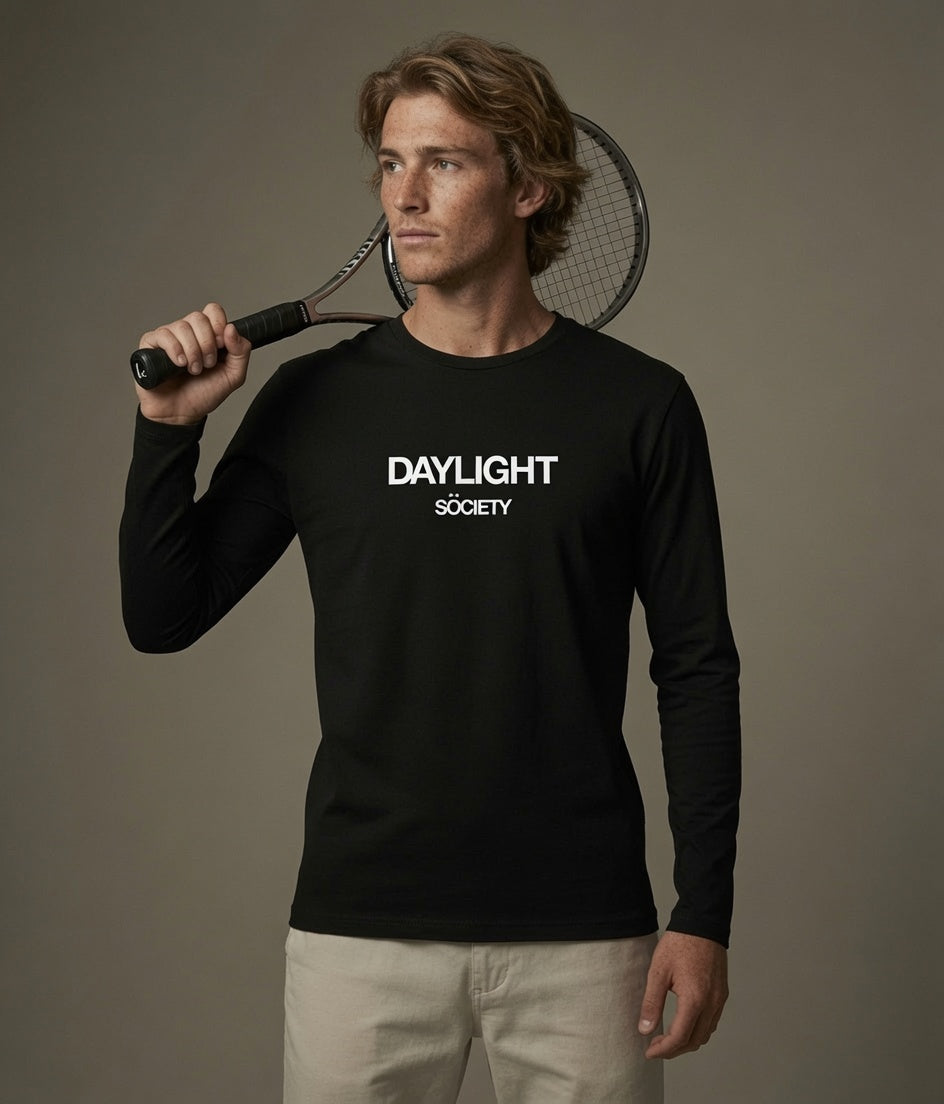 Long Sleeve Fitted Crew