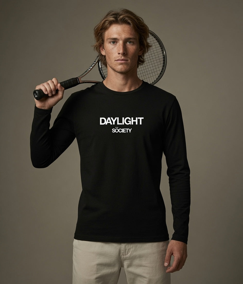 Long Sleeve Fitted Crew